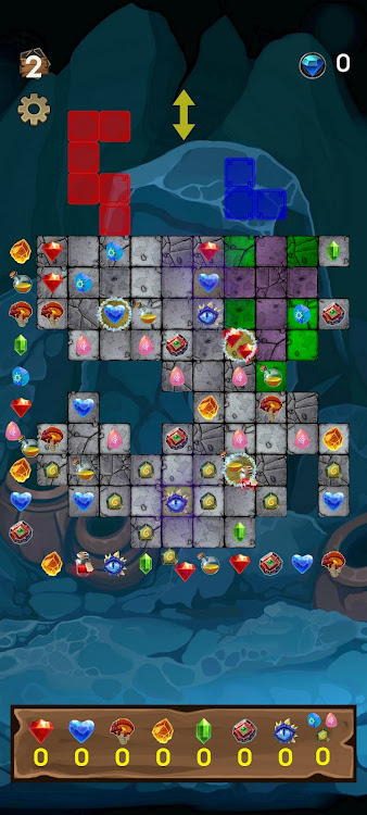 #6. Warlock Tetro Puzzle (Android) By: Maksym Matiushenko