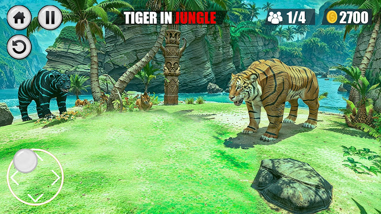 #2. The Tiger Simulator Animal Sim (Android) By: Fun Berry Labs