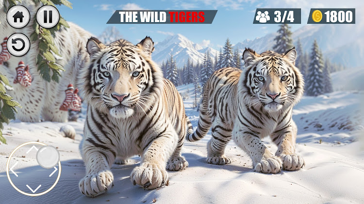 #4. The Tiger Simulator Animal Sim (Android) By: Fun Berry Labs