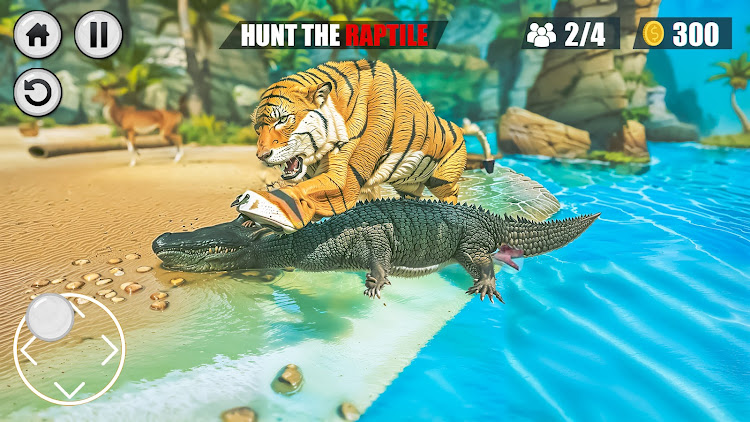 #3. The Tiger Simulator Animal Sim (Android) By: Fun Berry Labs