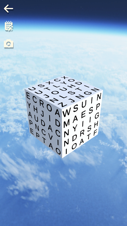 #7. Word Cube - Word Search (Android) By: Default Software LLC