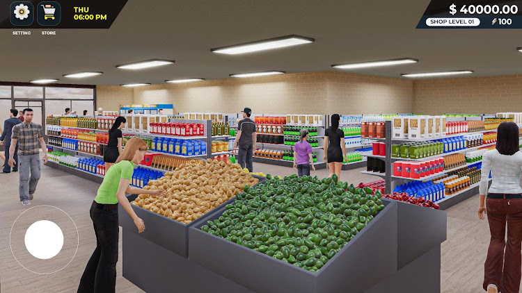 #4. Supermarket Store Manager 3D (Android) By: Mass Gamez