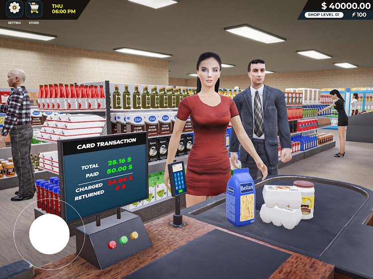 #5. Supermarket Store Manager 3D (Android) By: Mass Gamez