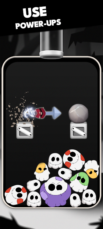 #6. Ghost Aim — puzzle game (Android) By: Lissohm Studio