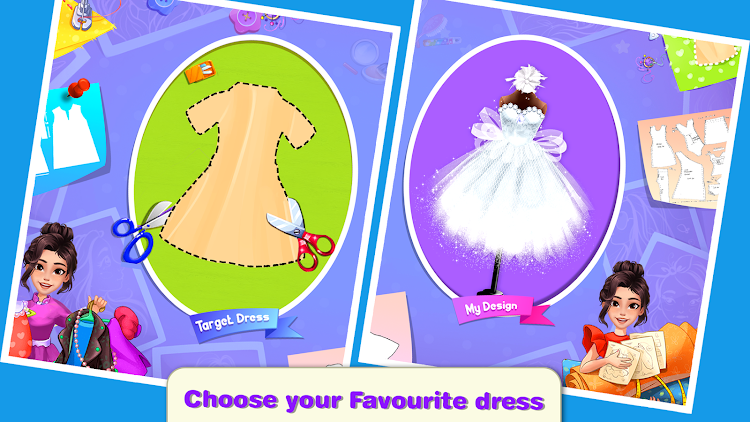 #3. Dress Up Fashion Tailor Games (Android) By: Game Shome Studio