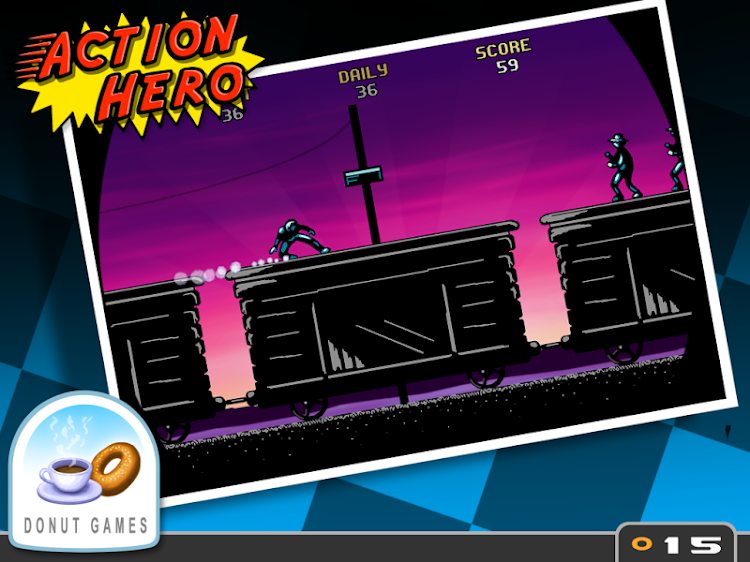 #5. Action Hero (Android) By: Donut Games