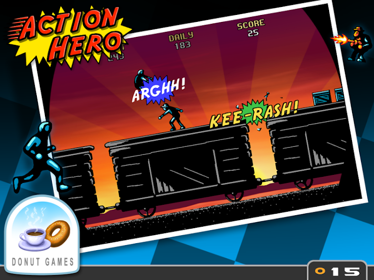 #6. Action Hero (Android) By: Donut Games