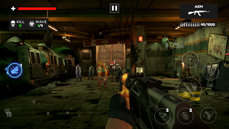 #2. Dead Town - Zombie Games (Android) By: Rendered Ideas