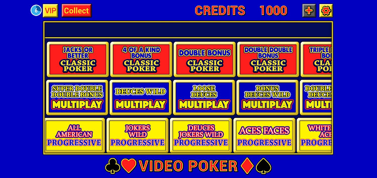 #5. Video Poker Classic Casino (Android) By: 41 Games