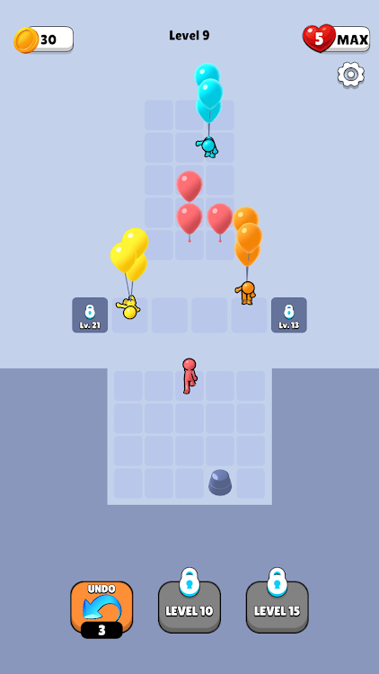 #4. Rise Up: Balloon Match (Android) By: Pacha Games