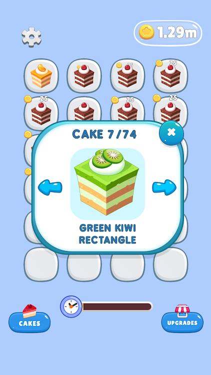 #2. Cake Maker Idle Merge (Android) By: Firenado Games