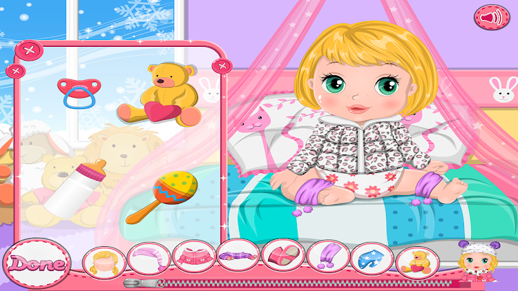 #5. Baby Care - Cooking and Dress (Android) By: ghalia games