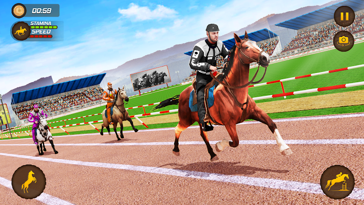 #4. Horse Racing Game: Horse Games (Android) By: Funright Productions