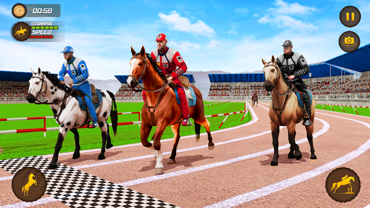 #7. Horse Racing Game: Horse Games (Android) By: Funright Productions