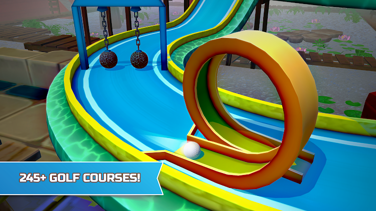 #9. Mini Golf 3D Multiplayer Rival (Android) By: Mobile Sports Time