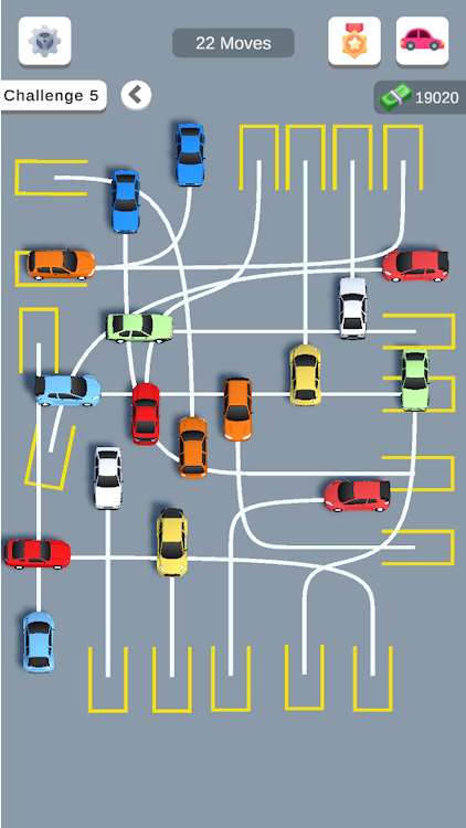 #7. Parking Order 3D: Move Car (Android) By: Wizigon