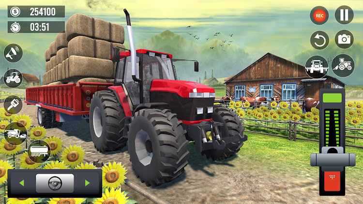 #6. Farm Tractor Simulation Game (Android) By: Ubuntoo Games