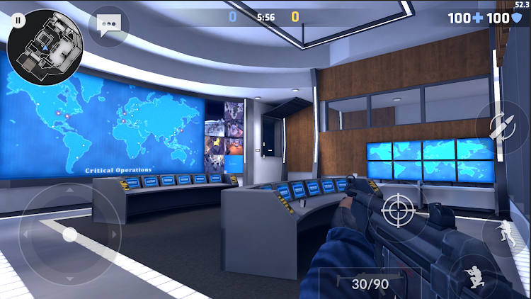 #7. Critical Ops: Multiplayer FPS (Android) By: Critical Force Ltd.