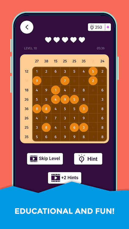 #8. Math Sum : A Number Game (Android) By: Happy Adda Studios Pvt Ltd