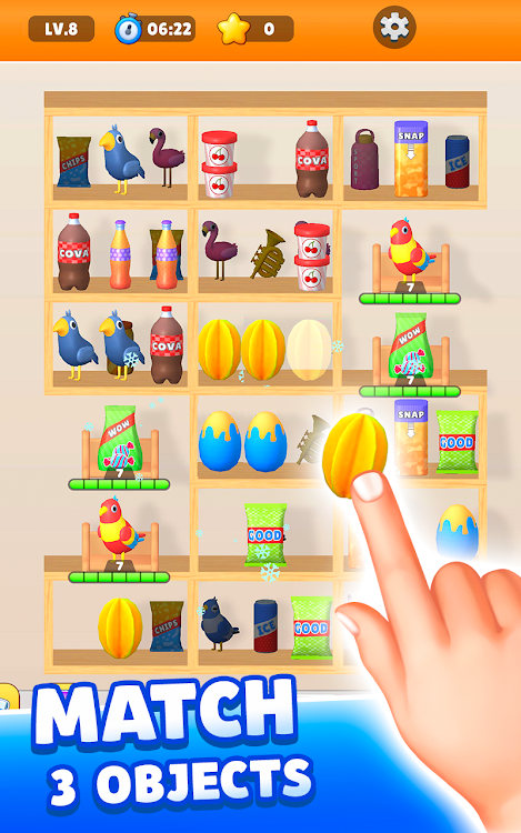 #6. Good Sorting Game: Quick Match (Android) By: Vira Games Inc.