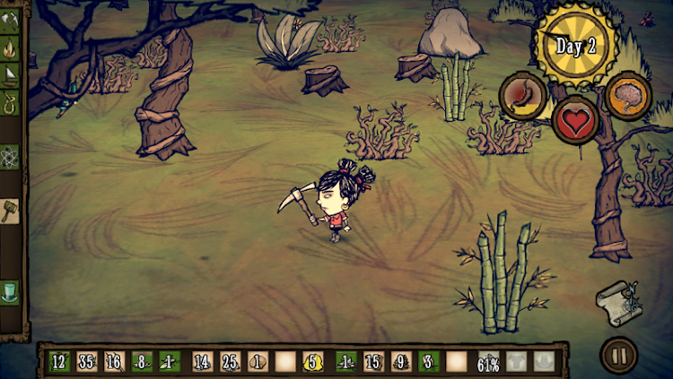 #2. Don't Starve: Shipwrecked (Android) By: Klei Entertainment Inc.