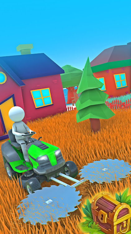 #4. Grass Cutting Games: Cut Grass (Android) By: ModsMeta