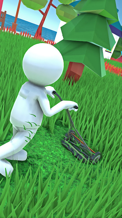 #6. Grass Cutting Games: Cut Grass (Android) By: ModsMeta