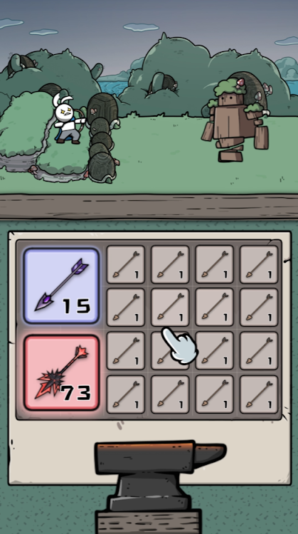 #2. Archer Forest : Idle Defense (Android) By: Gameduo