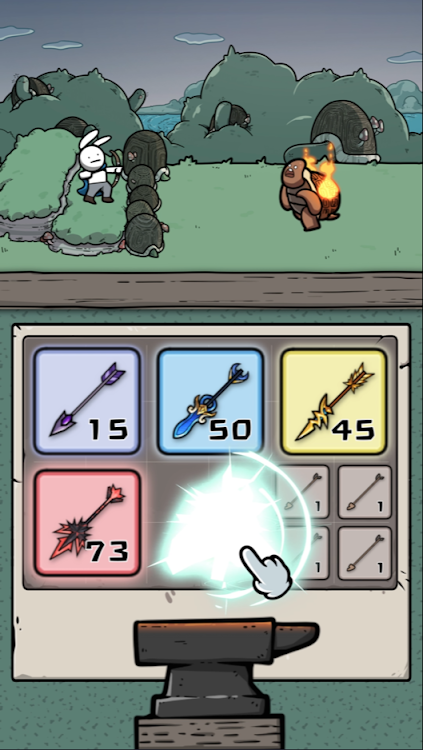 #3. Archer Forest : Idle Defense (Android) By: Gameduo