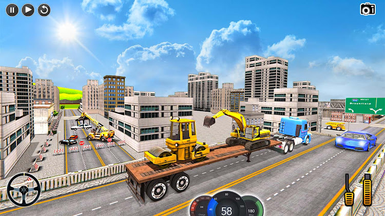 #4. Truck Cargo Construction Game (Android) By: Gameboost Studio Inc.