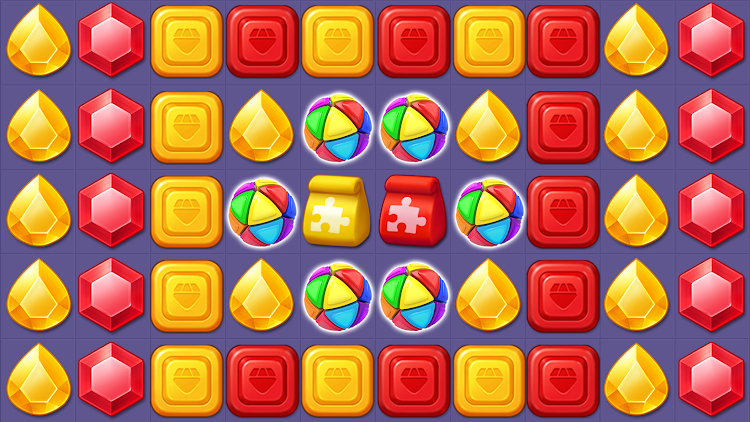 #6. Jewel Hunter - Match 3 Games (Android) By: LinkDesks Classic Puzzle Games