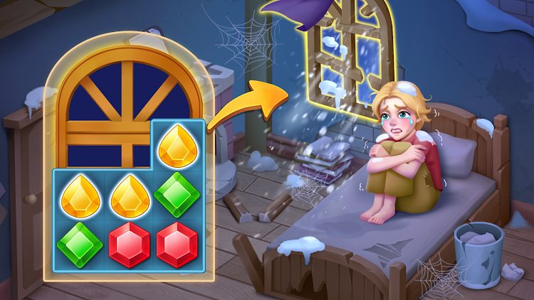 #8. Jewel Hunter - Match 3 Games (Android) By: LinkDesks Classic Puzzle Games