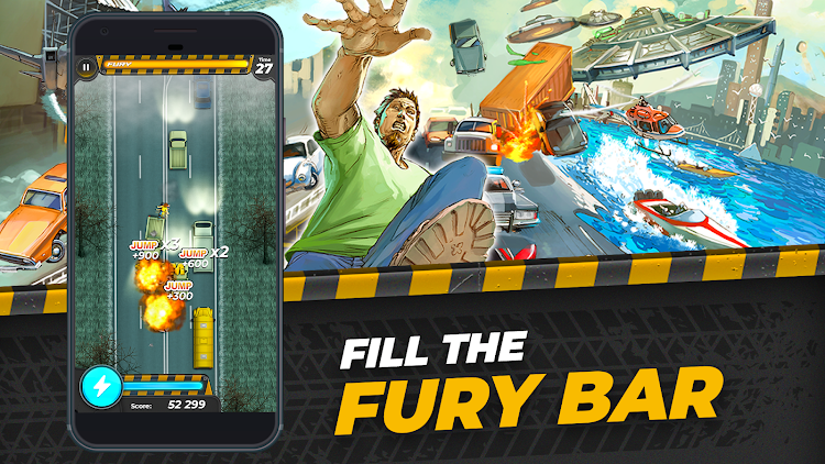 #6. Freeway Fury: Annihilation (Android) By: Serius Games