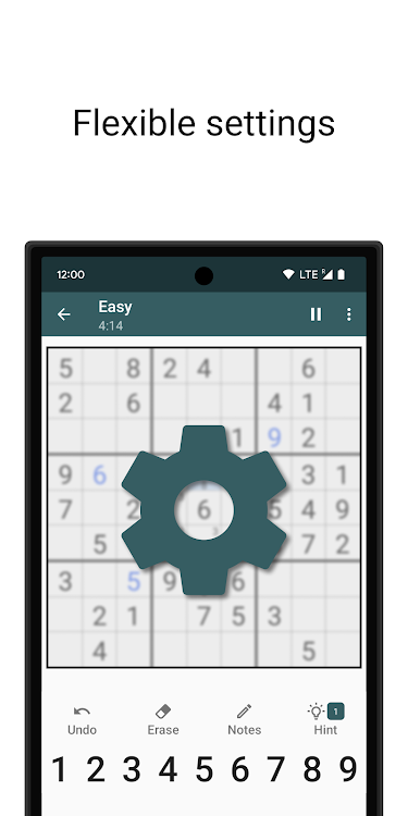 #4. Sudoku - Classic Sudoku Game (Android) By: Aleksey Samsonov