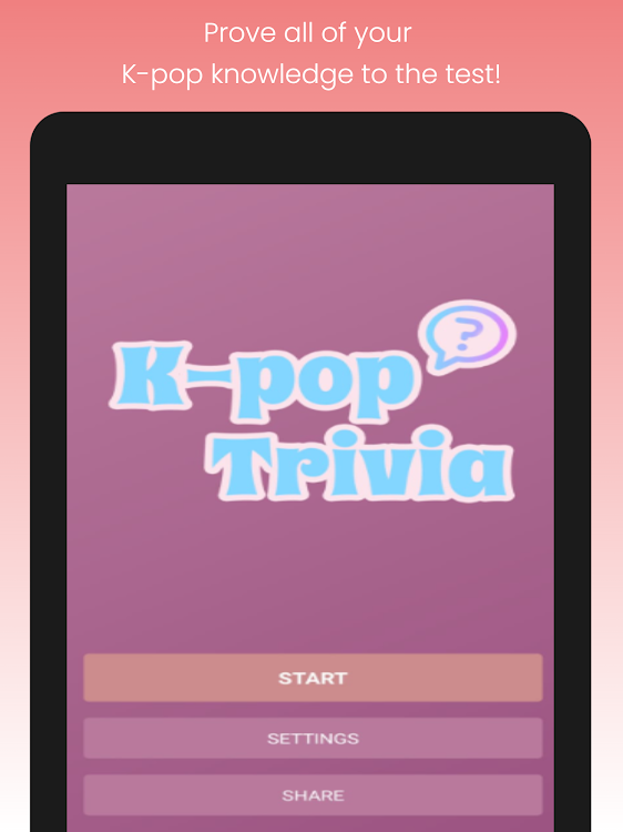 #5. Kpop Trivia Quiz (Android) By: Cool Great Apps