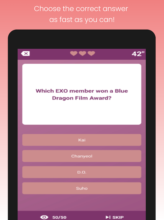 #7. Kpop Trivia Quiz (Android) By: Cool Great Apps