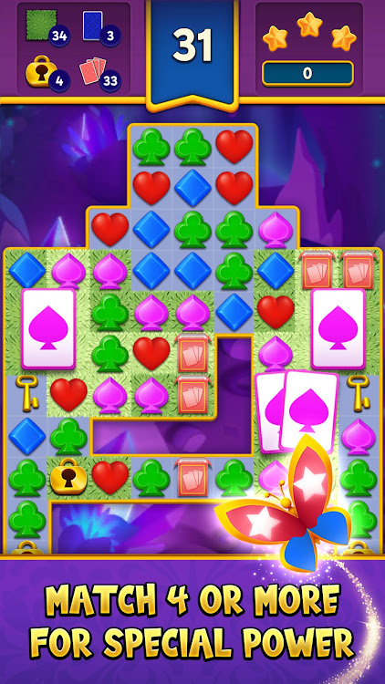 #6. Solitaire Match 3 (Android) By: MobilityWare