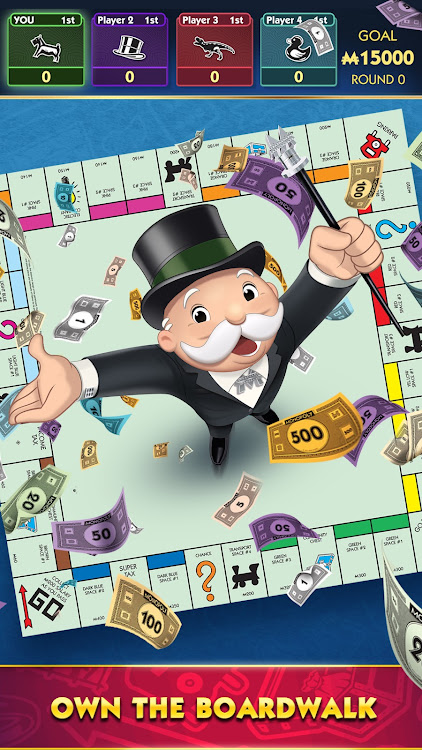 #2. MONOPOLY Solitaire: Card Games (Android) By: MobilityWare