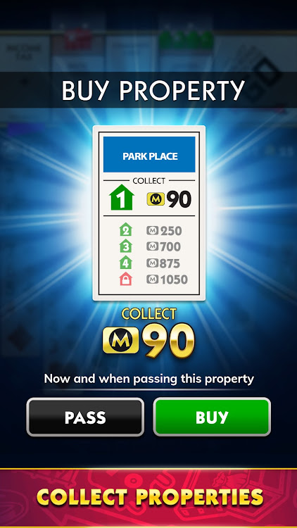 #4. MONOPOLY Solitaire: Card Games (Android) By: MobilityWare