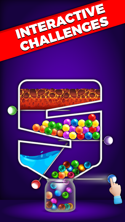 #5. Pull the Pin Balls Home Puzzle (Android) By: GamesPlus