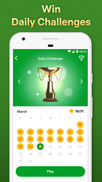 #2. Solitaire - Classic Card Game (Android) By: Easybrain