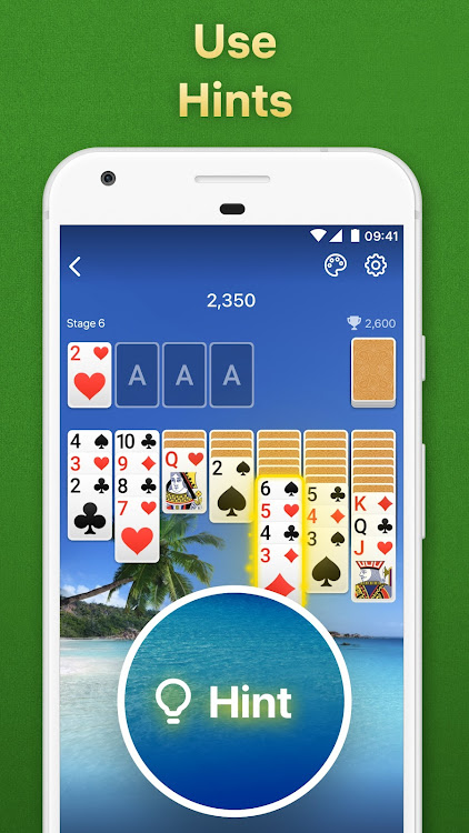 #6. Solitaire - Classic Card Game (Android) By: Easybrain