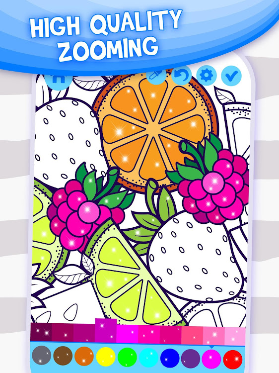 #2. Doodle Coloring Book for Kids (Android) By: VladMadGames