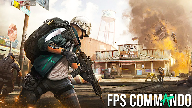 #5. FPS Commando Shooter Games (Android) By: Sport Revolution