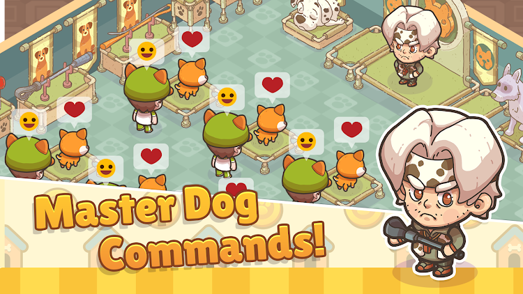 #7. Idle Dog School—Trainer Tycoon (Android) By: Elraim Studio