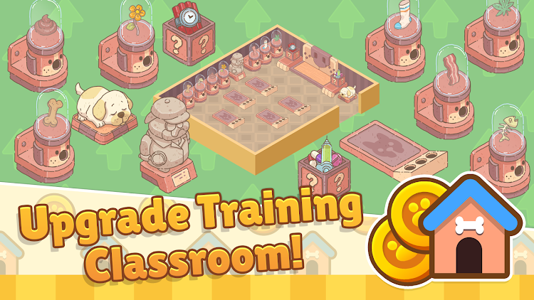 #8. Idle Dog School—Trainer Tycoon (Android) By: Elraim Studio