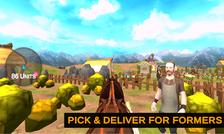 #4. Horse Cart Carriage Game 3D (Android) By: EpicEdge Games