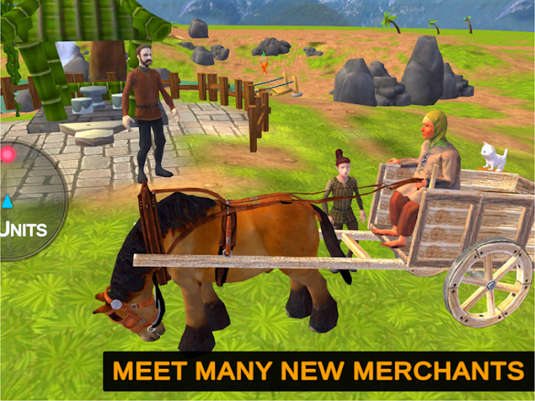 #7. Horse Cart Carriage Game 3D (Android) By: EpicEdge Games