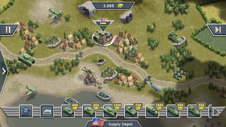 #7. 1944 Burning Bridges Premium (Android) By: HandyGames