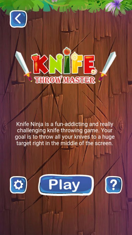 #3. Knife Throw Master - Hit Games (Android) By: K4 Games